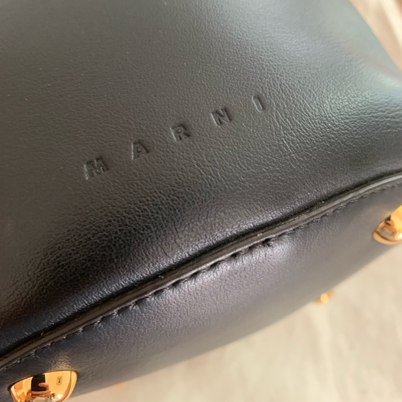 MARNI PANNIER BUCKET BAG - Picture 11 of 15